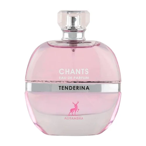 Frasco do Perfume Maison Alhambra Chants Tenderina Eau de Parfum 100ml feminino em embalagem original.