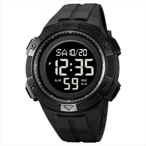 Relogio Masculino Skmei Digital 2078 Preto esportivo com mostrador digital.